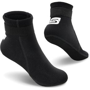 Kids Neoprene Socks 3mm Water Socks Keep Warm Sand Socks Anti-Slip Wetsuit Socks Water Sport Swimming Surfing