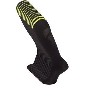 ZONBAILON 12 Pair Knee High Socks for Men Tall Soccer Socks Compression Softball Baseball Football Sports Socks 12 Pack