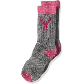 2 Pack Huntworth Girl's Merino Wool Blend Sock