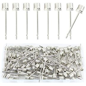 120 Pcs Inflator Needles Basketball Pump Soccer Ball Pump Needle Ball Pump Sports Balls Football Basketball Soccer Volleyball