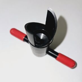 Bowling Ball Finger Insert Removal Tool, 31/32"" Diameter, Aircraft Aluminum Construction, Black Anodize Finish