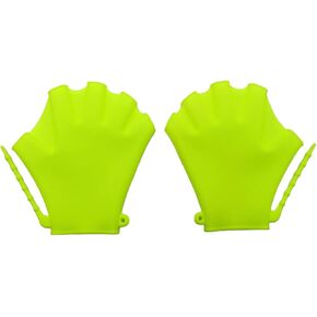 Adjustable Silicone Swim Paddles Gloves,Swim Gloves,Swimming and Snorkeling Hand Fins for Kids and Adults, Unisex,Anti-Cut,Training and Rafting,Multiple Colors Available
