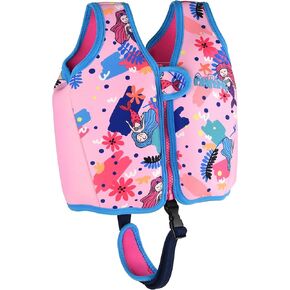Kids Swim Vest Training Vest, Premium Neoprene, Ideal Buoyancy Swimming for Boys, Girls with Adjustable Safety Strap