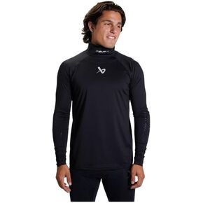 Bauer Hockey Neck Protect Long Sleeve Shirt Top, Adult