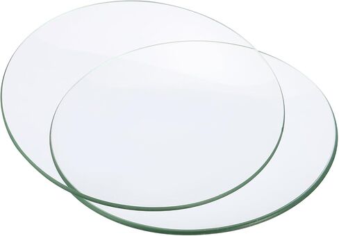 PATIKIL 100mm Diameter Watch Glass, 5 Pack Beaker Cover Smooth Edges Chamfered Arc for Laboratory, Transparent in Saudi Arabia