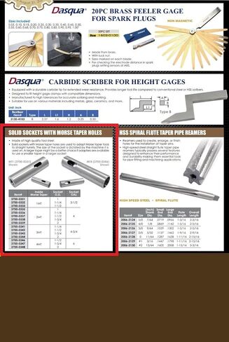 HHIP 3700-0335 مقبس صلب طويل مع 2 فتحة مستدقة مورس، مقاس 1 × 4 بوصة in Saudi Arabia