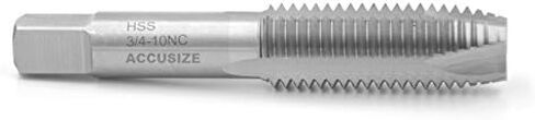 Accusize Tools - HSS Spiral Point Taps, ANSI Standard, Ground, from 5/8-11NC to 1"-8NC (1/2-13NC, 3 flutes) in Saudi Arabia