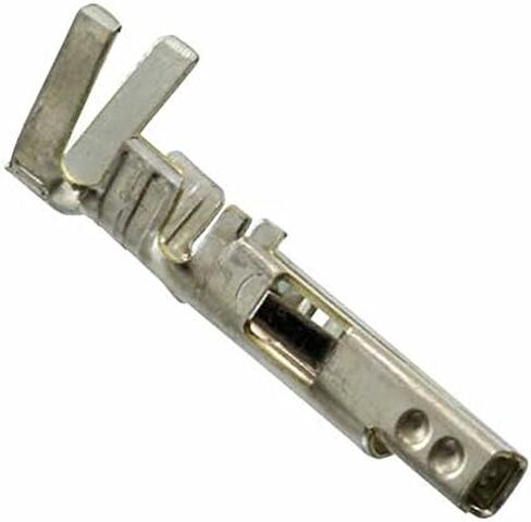 (30 زوجًا) دبوس موليكس ذكر وأنثى، Mini-Fit Jr. TM، موصل دبوس الاتصال، موضع واحد، مجعد، مستقيم، حامل كابل، 16.8 مم طول × 4.5 مم ارتفاع × 3.6 مم عمق in Kuwait