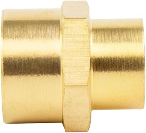 قارنة التوصيل النحاسية، مخفض أنثى × أنثى، 3/4 بوصة أنثى × 1/2 بوصة أنثى NPT، (عبوتان) in Kuwait