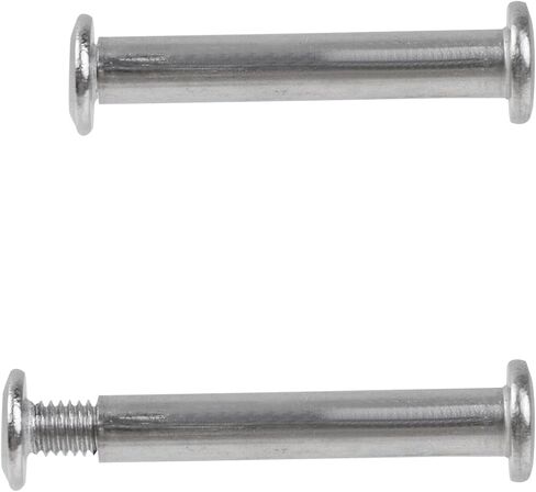 20 Sets M3×4mm Silver Binding Post Screw Φ4×25mm Screw Rivets Stainless Steel Barrel Nuts and Bolts for Photo Album, DIY Accessories, Furniture in Saudi Arabia