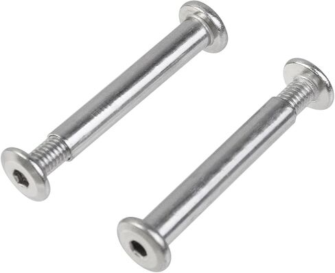 20 Sets M3×4mm Silver Binding Post Screw Φ4×25mm Screw Rivets Stainless Steel Barrel Nuts and Bolts for Photo Album, DIY Accessories, Furniture in Saudi Arabia