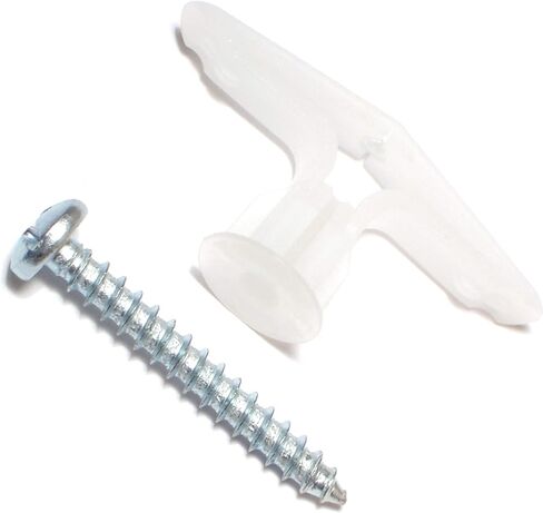 014973321802 Plastic Toggles & Screws, 5/8" - 3/4", Piece-10 in Saudi Arabia