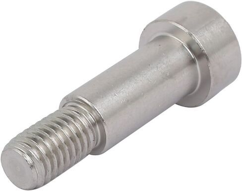 uxcell 304 Stainless Steel Hex Socket Shoulder Bolt 12mm Shoulder Dia 25mm Shoulder Length M10 Thread 2Pcs in Saudi Arabia