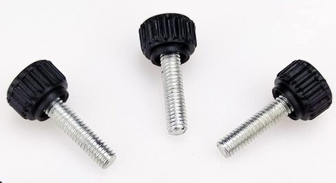 20-Piece M6 Thumbscrews Threaded Knurled Thumbscrew Grip Knobs Thumb Screw for Machinery Latche with Storage Case (M6 x10)¡­ in Saudi Arabia