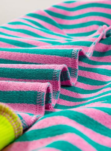 blibean Girls Cotton Long Sleeve Sweathirts Striped Color Block Tops Size 6-15 Years in Saudi Arabia