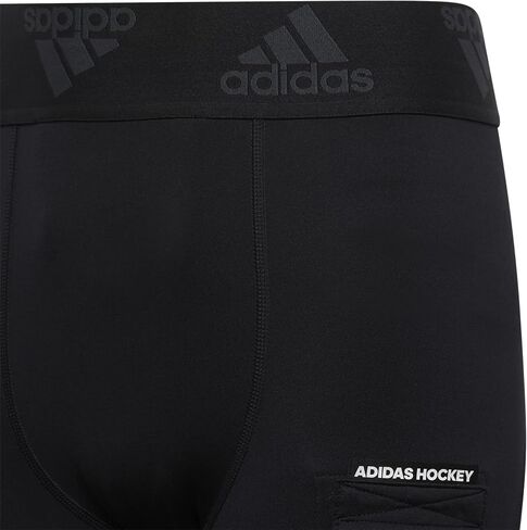 adidas Girls' Hockey Baselayer Pants, Black, Small in Saudi Arabia