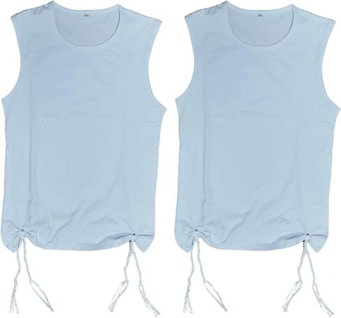 Whitez tzitzit men boys Set:100% Cotton Fabric small Set of 2 in Kuwait