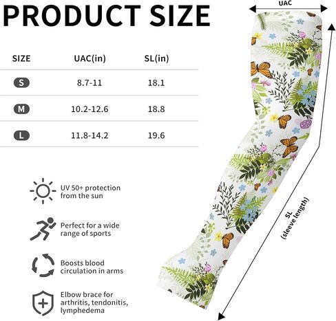 FISHEAL Sun Protection Gardening Sleeves - Women Men UV UPF 50+ Cooling Arm Sleeves with Thumbholes Farming Fishing Outdoors in Saudi Arabia