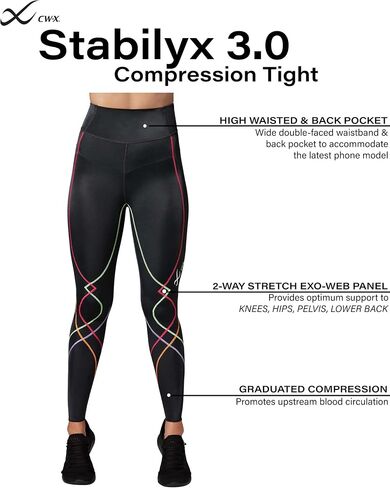 CW-X Women's Stabilyx 3.0 Joint Support Compression Tight in Saudi Arabia