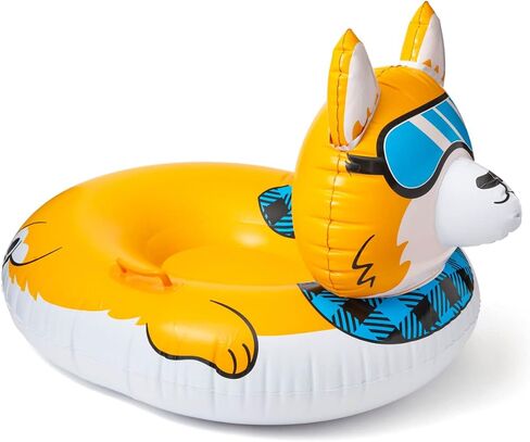 BigMouth Inc. Snow Tube, Inflatable Sleds for Kids and Adults, Heavy Duty PVC in Saudi Arabia