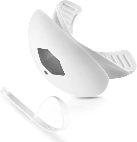 Gy Football Mouth Guard Football Mouthpiece, Mouthguard with Strap for Hockey/Lacrosse/Wrestling/Boxing/Basketball, Fits Adults/Youth/Kids 11+ (Black) in Kuwait