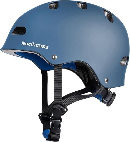 Skateboard Helmet,Bike Helmets for Adults - Commuter, Bike, Skate, Scooter, Longboard & Incline Skating - Shock-Absorbing, Highly-Protective & Premium Ventilation in Saudi Arabia