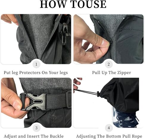 قطعتان من جراميق الساق للعناية بالعشب - فرشاة تشذيب جراميق الساق وقفازات واقيات الساق المقاومة للماء وحاميات الساق لتشذيب تشققات الساق آكلة الأعشاب وواقي الساق قابل للتعديل للرجال والنساء in Kuwait