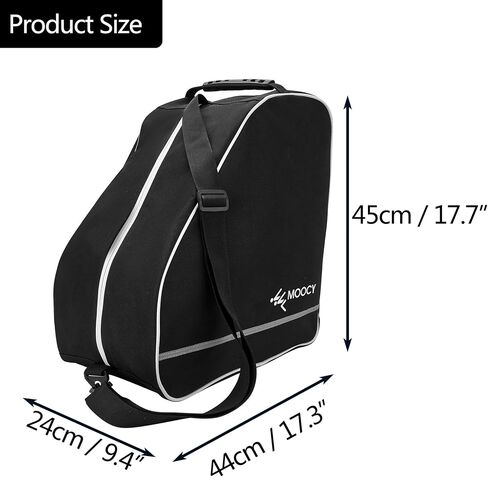 LIXADA Ski Boot Bag Multipurpose Waterproof with Anti Slip Bottom for Ski Boot Helmet Goggles Snow Gloves, Snowoard Boot Bag Portable Ski Boot Travel Bag Ski Equipment Bag 17.7x17.3x9.4'' in Saudi Arabia