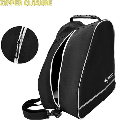 LIXADA Ski Boot Bag Multipurpose Waterproof with Anti Slip Bottom for Ski Boot Helmet Goggles Snow Gloves, Snowoard Boot Bag Portable Ski Boot Travel Bag Ski Equipment Bag 17.7x17.3x9.4'' in Saudi Arabia