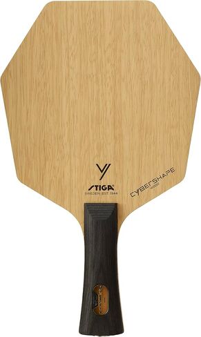 STIGA Cybershape Wood CWT Table Tennis Blade with Custom Weight Technology I Superior Control & Enhanced Grip for Offensive Play in Saudi Arabia