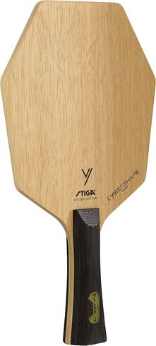 STIGA Cybershape Wood CWT Table Tennis Blade with Custom Weight Technology I Superior Control & Enhanced Grip for Offensive Play in Saudi Arabia