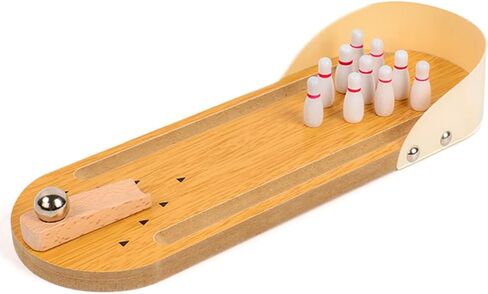 Tabletop Mini Bowling Set Funny White Elephant Gifts for Adults Desktop Bowling Alleys Cool Stuff Gadgets Stocking Stuffers Gag Gifts for Men Women Teens in Kuwait