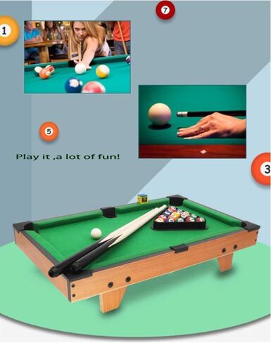 طاولة بلياردو صغيرة للأطفال لعبة بلياردو صغيرة طاولة بلياردو لعبة طاولة بلياردو هدية للقطط للأطفال لعبة طاولة بلياردو in Kuwait
