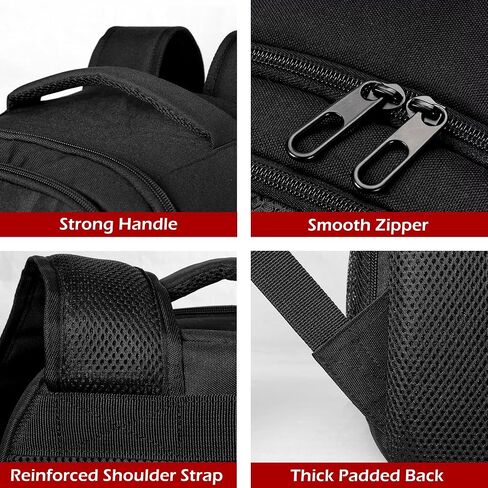 Bowling Bag Backpack 1 Ball, Bowling Ball Bag for single ball, Shoes up to Size 15 and Accessories in Saudi Arabia