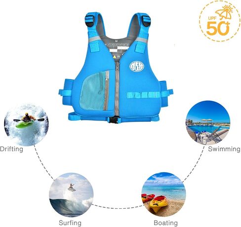 Swim Vest with Adjustable Safety Straps for Adults in Saudi Arabia