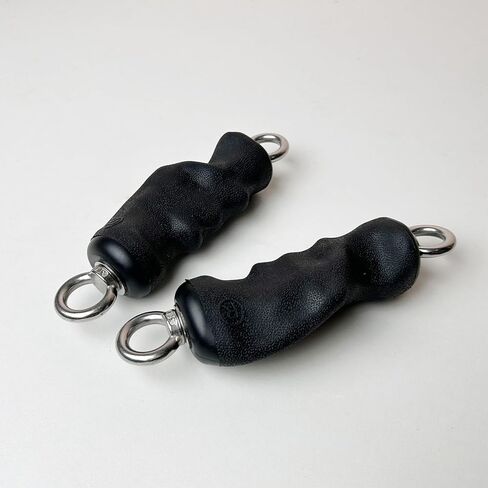 KORIKAHM Cable Machine Attachment with Upgraded Ergonomic Gym Handles, Lat Tricep Rope Pull Down Attachment,Exercise Handles for Home Gym Workout in Kuwait