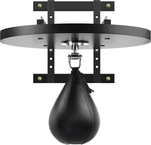 Adjustable Speed Bag Platform Kit with Speed Punching Bag & Professional Speed Bag Swivel for Boxing Training, Exercise, Fitness in Saudi Arabia
