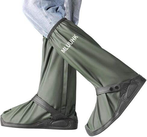 أغطية أحذية المطر، غطاء مطر مقاوم للماء قابل لإعادة الاستخدام للأحذية، أغطية أحذية الثلوج البلاستيكية غير القابلة للانزلاق للرجال والنساء in Kuwait