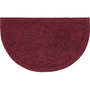 Mohawk Home Foliage Accent Rug, 4 Pc Set 0'9" x 2'5", Cabernet