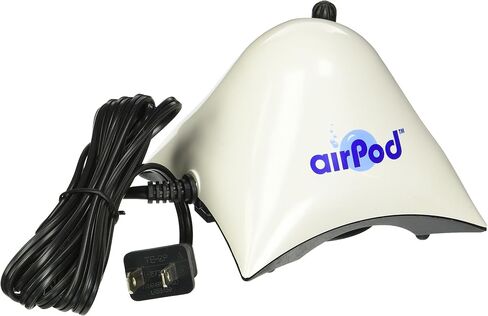 Penn Plax Air Pod Aquarium Air Pump Ultra Quiet Compact Dome Shape Dual Air Output | Multiple Size Options in Saudi Arabia