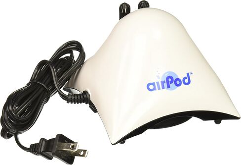 Penn Plax Air Pod Aquarium Air Pump Ultra Quiet Compact Dome Shape Dual Air Output | Multiple Size Options in Saudi Arabia