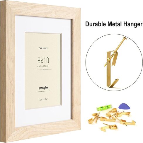 Yaetm 22x28 Oak Wood Poster Frames Set of 3, Wide Molding, Solid Wood Frame 22 x 28 inches, Natural Wood 22x28 Large Picture Frame with Plexiglass for Wall Mount (3 pack, Oak) in Kuwait