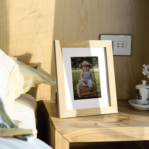 Yaetm 22x28 Oak Wood Poster Frames Set of 3, Wide Molding, Solid Wood Frame 22 x 28 inches, Natural Wood 22x28 Large Picture Frame with Plexiglass for Wall Mount (3 pack, Oak) in Kuwait