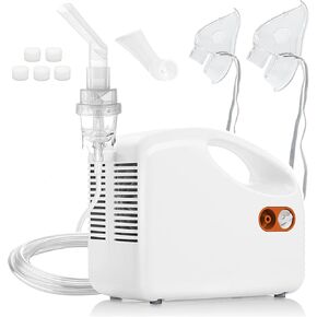 Nebulizer Machine, Direct Interface Nebulizer, Portable Compressor Nebulizer, Home Jet Nebulizer Personal Steam Inhaler for Adults & Kids