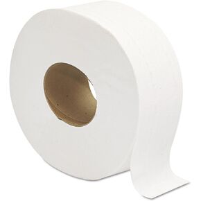 GEN 202 Jumbo JRT Bath Tissue, 2-Ply, White, 9 in Diameter