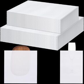 100 Pack Foam Pouches for Packing Supplies Cushion Foam Pouch for Dishes Chinaware Glasses Moving Fragile Items Wrapping and Transportation Storage (2 Sizes)