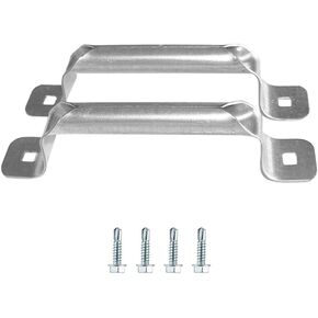 (2 PES) Garage Door Bottom Lift Handle, Galvanized Steel,Garage Door Lift Handle,Garage Door Hardware in Saudi Arabia