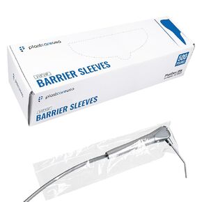 2000 2.5" x 10" Premium Dental Syringe Sleeves - Air/Water Syringe Sleeve Covers, Ultrasonic Scaler Handpiece Plastic Covers - Durable Suction Saliva Protection (4 Boxes of 500) by PlastCare USA