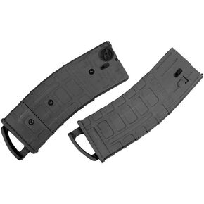 Tippmann TMC MAGFED Paintball Marker Magazines - 2 Pack Black