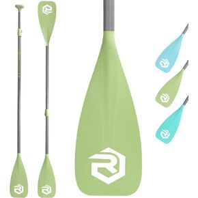 SUP Paddle - Paddle Board Paddle 4 Piece Stand Up Paddleboard Paddles Lightweight Floating Kayak Paddle - Light Blue - Lake Green - Light Green